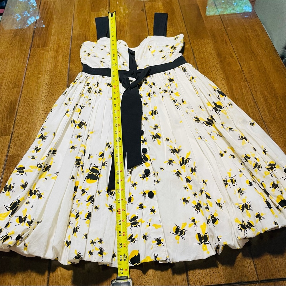 NWOT Diane Von Furstenberg Carson Bumblebee Sundress - Picture 10 of 11